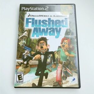 Flushed Away (Sony Playstation 2 PS2, 2006) - CIB With Manual Tested Working
